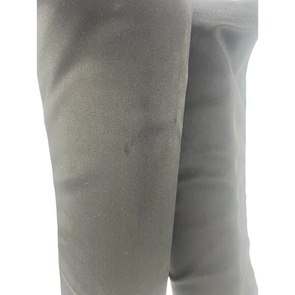 Christian Louboutin Black Lipstrass Botta Alta Satin Thigh Boots 100 - Picture 12 of 16